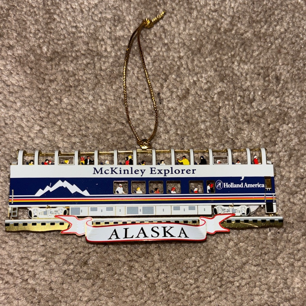 McKinley Explorer Alaska Chemart Ornament!